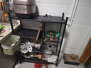 全品屋厨房用具置物架落地多层多功能层架收纳家用水果蔬菜篮子储物货架 【三网四层】80*32*108cm 加厚材质 实拍图