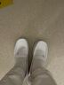 绯樱可爱护士鞋女春夏真牛皮软底舒适透气轻便医护工作鞋NF06 白色 37 实拍图