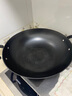 炊大皇炒锅铁锅无涂层铸铁锅双耳炒菜锅40cm电磁炉通用传世C40D2 实拍图