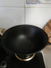夏老大非遗生铁锅 铸铁炒锅古法无涂层物理不易粘炒锅圆底双耳炒菜锅36 实拍图