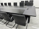 办公会议桌长桌简约现代长条桌会议室桌椅组合家具大型员工培训桌 2.0*1.0米【升级加厚】 实拍图