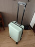 米家小米行李箱20英寸拉杆箱可登机箱万向轮旅行箱男女小型密码箱绿色 实拍图
