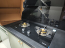 德普凯信（Depelec）2025年新品灶具D5纳米科技嵌入式童锁燃气灶双边定时5200W大火力脉冲式电子点火搪瓷加大锅支架 【纳米科技】【双边定时】D5极夜黑【灶具】 天然气 实拍图