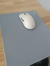 罗技（Logitech）办公游戏锁边鼠标垫 电竞鼠标垫 3MM细面加厚游戏办公小号鼠标垫  笔记本电脑橡胶防滑 魅影灰鼠标垫（250*300*3MM） 实拍图