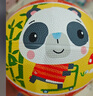 费雪（Fisher-Price）儿童玩具球17cm 小皮球拍拍球幼儿园橡胶篮球熊猫生日礼物礼品 实拍图