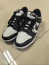 耐克NIKE男复古休闲板鞋 DUNK缓震运动鞋 HF5441-100黑白41 实拍图