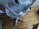 锦汐 电脑椅家用办公椅子靠背人体工学椅学习转椅老板座椅游戏电竞椅 【可后躺】白框灰网 实拍图