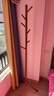 林氏家居实木简易衣帽架落地北欧简约挂衣服架【深木色】LS176G6-B衣帽架 实拍图