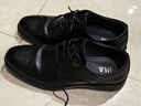 海澜之家HLA皮鞋男商务正装秋冬鞋子德比休闲男鞋HAAPXM4DBG576 黑色40 实拍图