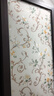 晴画 窗户防窥膜玻璃贴纸透光不透人浴室玻璃贴膜 彩印牡丹60*200cm 实拍图