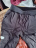 雅鹿儿童羽绒裤男童女童宝宝外穿加厚保暖洋气工装冬季中大童小童裤子 黑色 150 实拍图