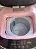 小鸭小黄鸭系列婴儿洗衣机烘干一体迷你高温煮洗全自动洗衣机宝宝儿童专用小型儿童带烘干 5.6KG粉【智能烘干】+洗烘一体+10年保修 【全自动洗脱一体】 实拍图