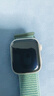 Apple/苹果 Watch S11 智能手表GPS款46毫米银色铝金属表壳雾紫色运动型表带M/L MEVX4CH/B 实拍图