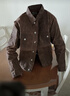 马登工装美式复古重磅帆布油蜡夹克男阿美咔叽修身上衣硬汉男士外套秋 杏树棕（不能水洗） 【外套男高级感痞帅】 XL 实拍图