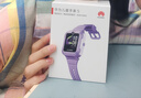 华为（HUAWEI）【咨询享优惠】儿童手表 5 华为智能高清视频通话4G全网通快充大电池拍照电话手表离线定位防沉迷 仲夏紫【表带+高清贴膜*2+支持微信】 实拍图