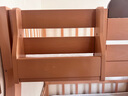 可颜上下铺床儿童床男孩女孩卡通高低床子母床双层床小户型实木上下床 柜梯款 上床宽130  下床宽150 实拍图