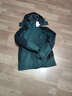 罗蒙（ROMON）高端户外冲锋衣男三合一秋冬连帽外套保暖可拆卸加绒夹克防风爸爸 3212豆绿色【三合一】 厚款 均码 175  (建议110-125斤) 实拍图