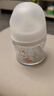 贝亲【新生儿第一个奶瓶】玻璃奶瓶宽口径奶瓶80ml SS号奶嘴 0月+ 实拍图