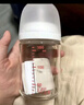 贝亲（Pigeon）新生儿 防胀气宽口径玻璃奶瓶160ml SS号奶嘴 0个月+ AA260 实拍图