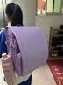 coulomb/库仑书包小学生日本进口书包儿童护脊大容量一到六年级几何款 紫罗兰儿童书包 实拍图