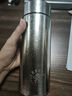 丽贝德商务钛杯保温杯内外纯钛泡茶杯大容量礼盒 皓月银 460ML 实拍图