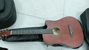 吉之琳单板41寸初学者吉他学生38寸新手练习男女生入门琴民谣木吉他乐器 38寸【单板】桃木色 包教会+买即送全套配件 实拍图