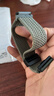 新款适用华为Watch FIT4/3手表表带fit2编织磁吸fit尼龙磁吸表扣pro智能运动三代男女手链替换腕带 【升级编织磁吸】暗橄榄绿 适用华为FIT3/4/4pro【黑色连接器】 实拍图