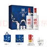 泸州老窖 国窖1573 浓香型白酒 星河璀璨礼盒 38度500ml*2低度 含礼袋酒具 实拍图