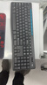 罗技（Logitech）MK275 键鼠套装 无线键鼠套装 办公键鼠套装 全尺寸 商务键鼠套装 带无线2.4G接收器 黑蓝色 实拍图