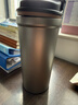 京东京造 钛健康咖啡杯【内外纯钛】保温便携随行高档送礼水杯 灰520ml 实拍图