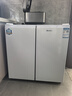 志高卧式冰箱风冷无霜变频一级能效228升家用嵌入式矮冰箱188升双冷冻对开门迷你小型电冰箱 188升级款【白】一级变频/风冷无霜/冻藏自由切换 实拍图