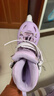 斯威（SWAY）轮滑鞋儿童溜冰鞋男女童初学套装中小学滑轮滑冰旱冰鞋成人直排轮 莫紫八轮全闪+头盔护具+一体支架 M (适合6-12岁)平时鞋码31-36 实拍图