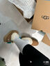 UGG秋季女士舒适茸茸毛鞋领厚底圆头休闲懒人毛毛鞋 1166733 CHE | 栗色 36 鞋款偏小，建议拍大一码 实拍图