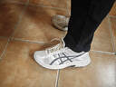 亚瑟士ASICS男鞋透气跑鞋运动鞋缓震舒适跑步鞋 GEL-CONTEND 4  灰色/灰色 39.5 实拍图