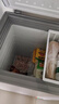 北极熊（BEIJIXIONG）小冰柜家用小型冷冻保鲜迷你冷藏商用卧式冷柜储母乳柜节能省电 单门单温178升【一级能效 全国联保】 178L 实拍图