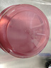 【京东快递】洗脸盆洗脚盆加大加厚耐高温北欧风抗摔透明塑料脸盆 紫红色 中号26*10cm-加厚不怕摔 实拍图