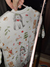 南极人（Nanjiren）婴儿分腿恒温睡袋秋冬儿童防踢被子宝宝家居服天竹棉连体睡衣90码 实拍图