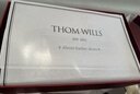 THOM WILLS商务正装皮鞋男牛皮手工三接头真皮英伦牛津鞋七夕礼物新郎婚鞋 黑色小牛皮+皮底款B035-H1 43 /8.5码 实拍图