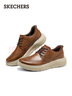 斯凯奇（Skechers）闪穿男鞋2026春季春季通勤商务鞋软底百搭休闲板鞋 实拍图