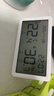 得力（deli）【超级爆款】室内温湿度计表LCD电子精准温湿度计婴儿房室内办公用品儿童老人白色 实拍图
