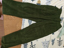 马登工装美式复古垂感灯芯绒长裤子男秋冬新款直筒修身显瘦男士休闲裤 松绿色 【灯草绒男裤厚款】 M 实拍图
