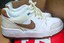 耐克男子低帮平底运动鞋冬季复古经典板鞋NIKE FULL FORCE HJ3485 121白/浅英国褐/白/清透蓝 43 实拍图