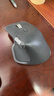 罗技（Logitech）大师系列 MX Master 4 高性能无线蓝牙鼠标  办公鼠标 静音鼠标  升级款 石墨黑 带无线接收器 实拍图