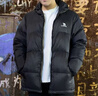 骆驼（CAMEL）【小太阳】户外羽绒服鸭绒加厚羽绒衣经典时尚防风保暖运动外套 幻影黑，A33CAPN163E 男女 2XL 实拍图