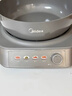 美的（Midea）钛陶电炒锅 电蒸锅宿舍煮锅炒菜专用分体式家用多功能一体电火锅煎锅5.5L多用途锅HCG3218S配蒸笼 实拍图