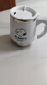 史努比（SNOOPY）保温杯男女士办公室马克咖啡杯子不锈钢隔热学生大容量带盖喝水杯 实拍图