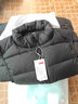 京东京造【零压系列】轻薄羽绒服男外套冬季 防钻绒马甲背心男 曜石黑 L 实拍图
