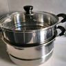 苏泊尔304不锈钢蒸锅三层加大蒸煮两用锅汤锅34cm电磁炉燃气通用SZ34B17 实拍图