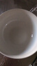 纯白陶瓷汤碗甜品碗沙拉碗新款陶瓷高档面碗家用碗直口大容量汤碗 纯白6英寸直口碗【4只装】 实拍图