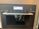 德普凯信（Depelec）2025年新品TD55PRO嵌入式无缝内胆蒸烤箱大容量55L蒸烤炸炖四合一APP智控彩磨砂黑TD55M3SPLUS 实拍图
